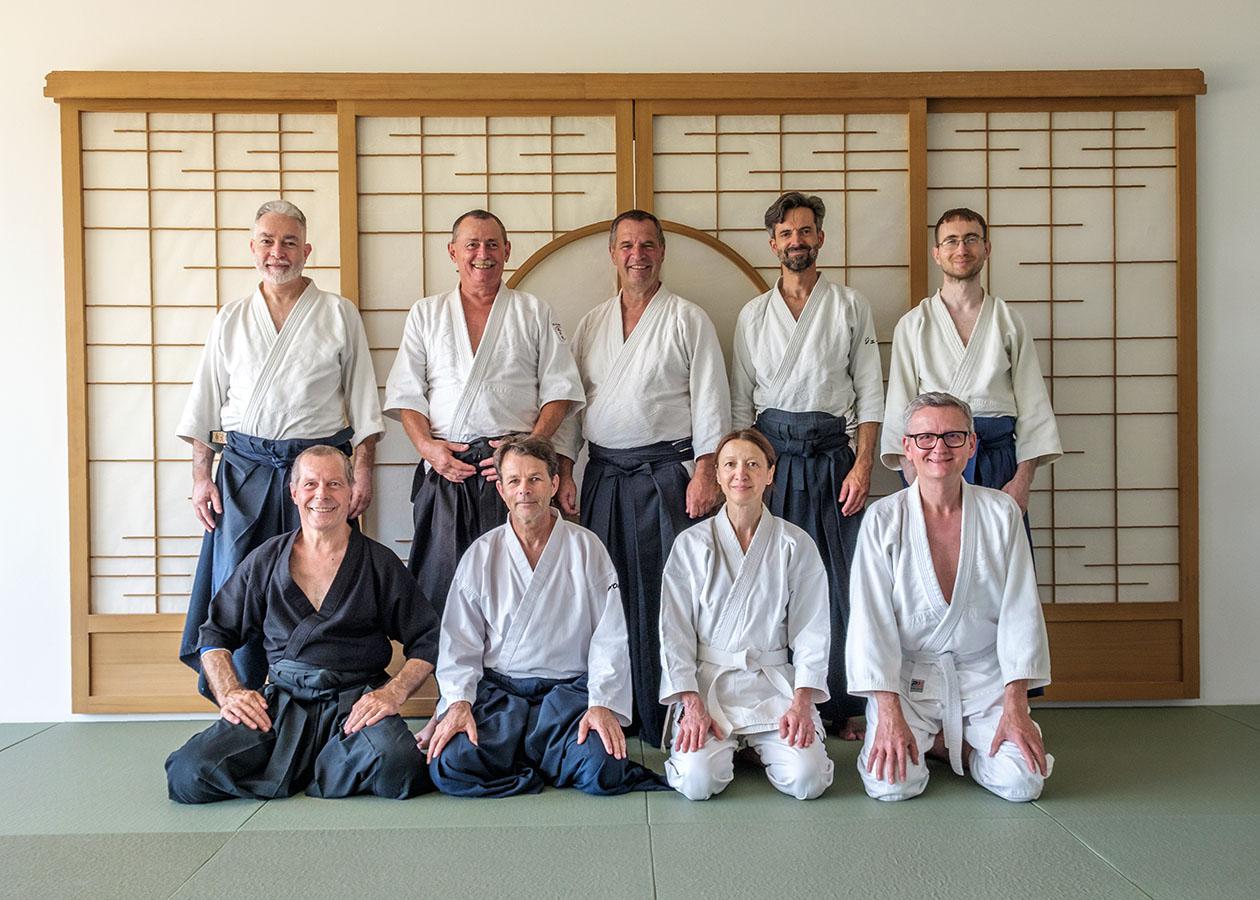 Aikido stage + Tameshi-giri